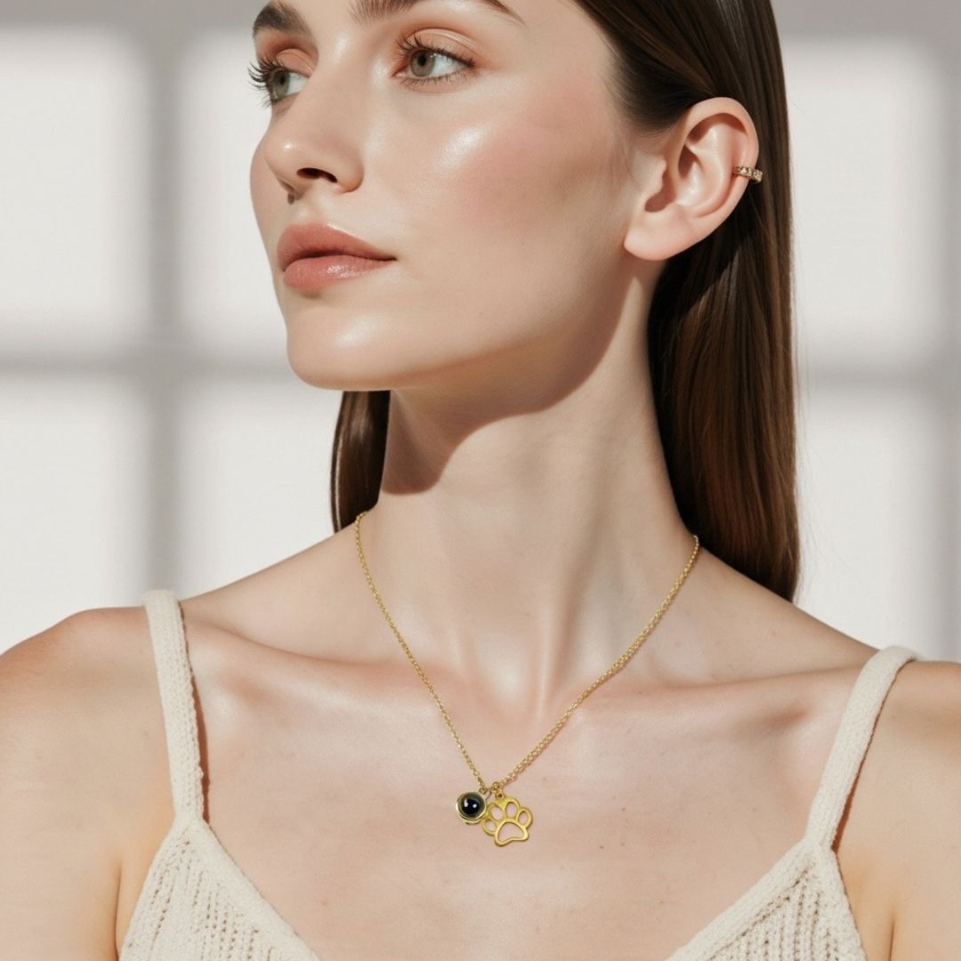 Lumipaw™ Collar de Proyección Personalizado